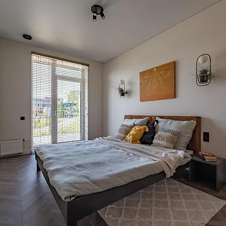 Stylish Living In Heart Of Lithuania شقة *